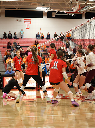 Centennial vs Anoka Girls Varsity Volleyball 137