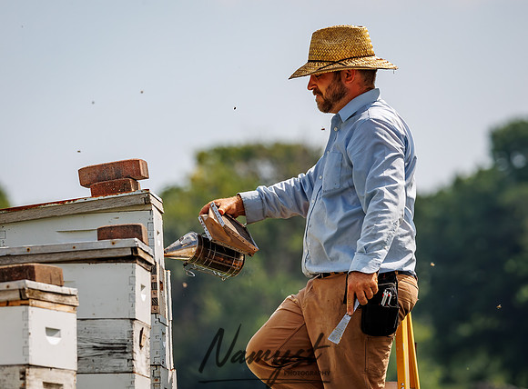 Waldoch Farm Honey Harvest 48