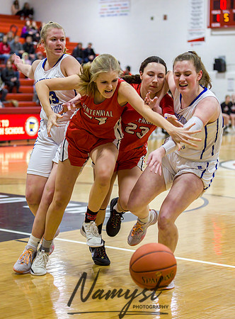 Centennial vs Cambridge-Isanti Girls Varsity Basketball 036