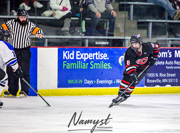 Centennial-Spring Lake Park vs Rogers Girls Varsity Hockey 385