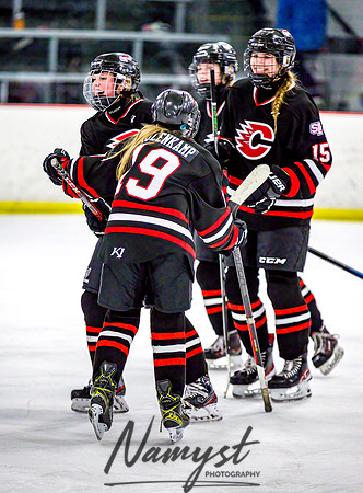 Centennial-Spring Lake Park vs Rogers Girls Varsity Hockey 479