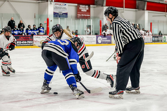 Centennial vs Roger Varsity Hockey 84