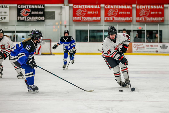 Centennial vs Roger JV Hockey 80