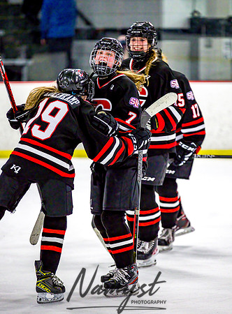 Centennial-Spring Lake Park vs Rogers Girls Varsity Hockey 475
