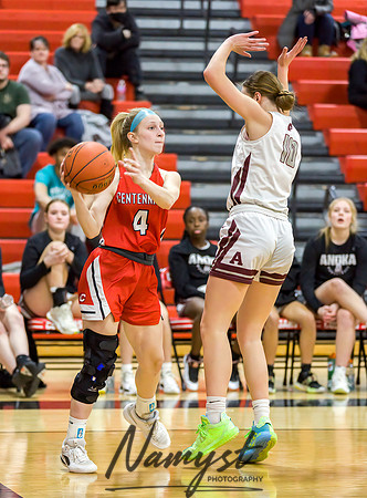 Centennial vs Anoka Girls Varsity Basketball 090