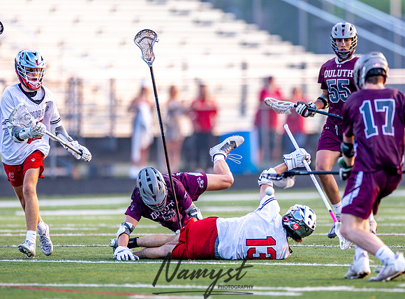 Centennial vs Duluth East Varsity Lacrosse 101