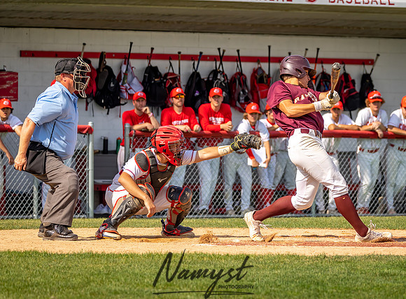 Centennial vs Forest Lake Varsity Baseball 81