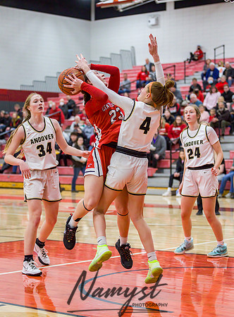 Centennial vs Andover Girls Varsity Basketball 113