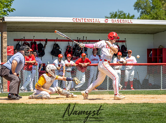 Centennial vs Mahtomedi Varsity Baseball 220