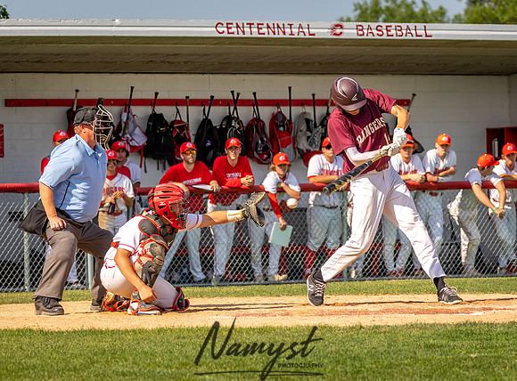 Centennial vs Forest Lake Varsity Baseball 128