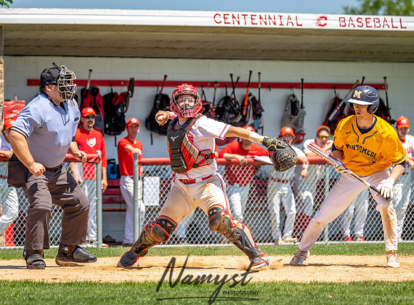 Centennial vs Mahtomedi Varsity Baseball 177