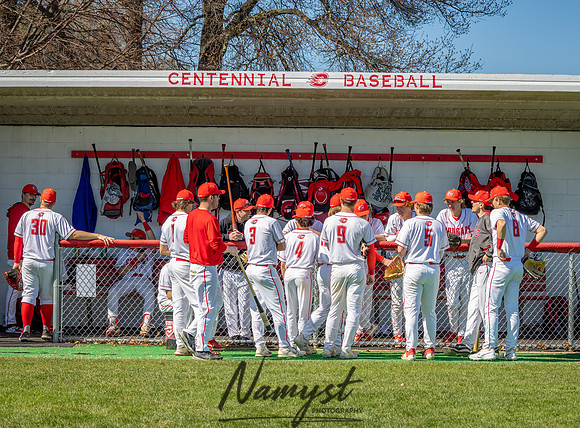 Centennial vs Elk River Varsity Baseball 2
