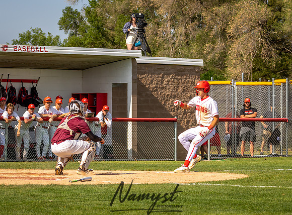 Centennial vs Forest Lake Varsity Baseball 107