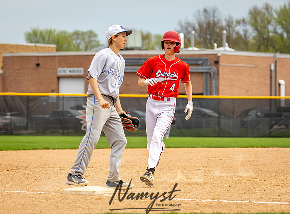 Centennial vs Spring Lake Park B Squad Baseball 125