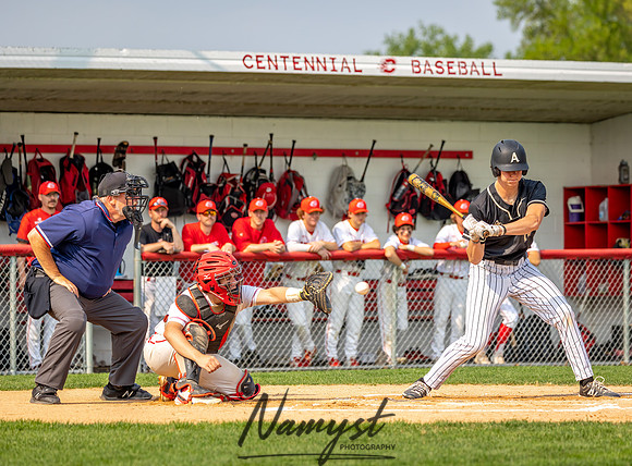 Centennial vs Andover Baseball 53
