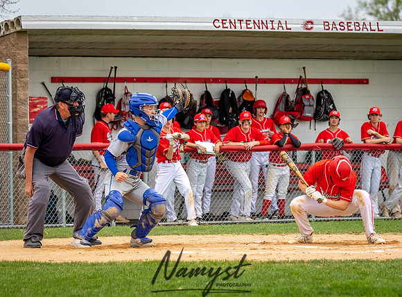 Centennial vs Spring Lake Park B Squad Baseball 74