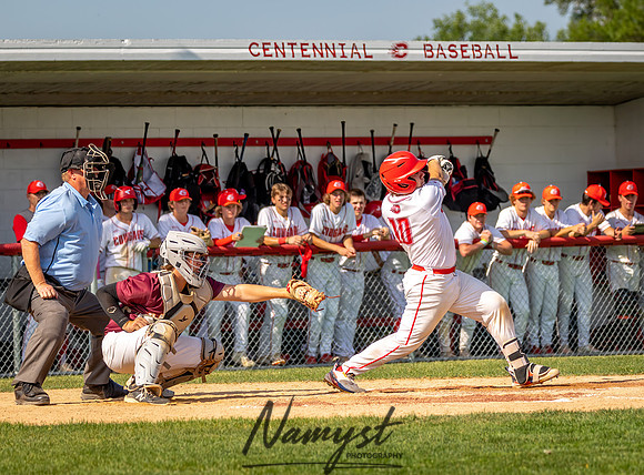 Centennial vs Forest Lake Varsity Baseball 104
