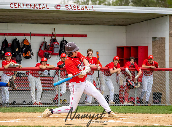 Centennial vs Spring Lake Park B Squad Baseball 46