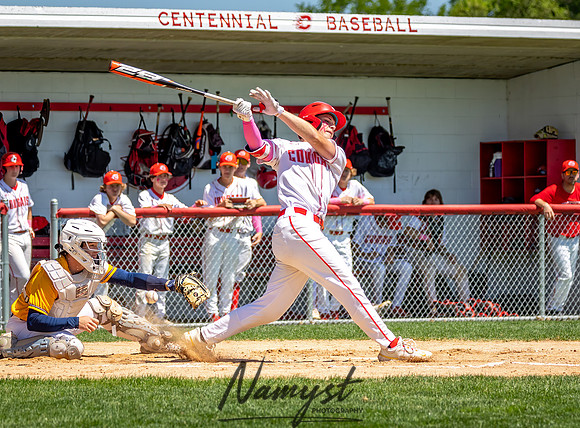 Centennial vs Mahtomedi Varsity Baseball 149