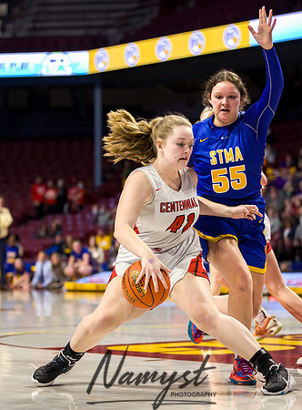 Centennial vs STMA Girls Basketball - State Tournament 239