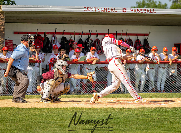 Centennial vs Forest Lake Varsity Baseball 120