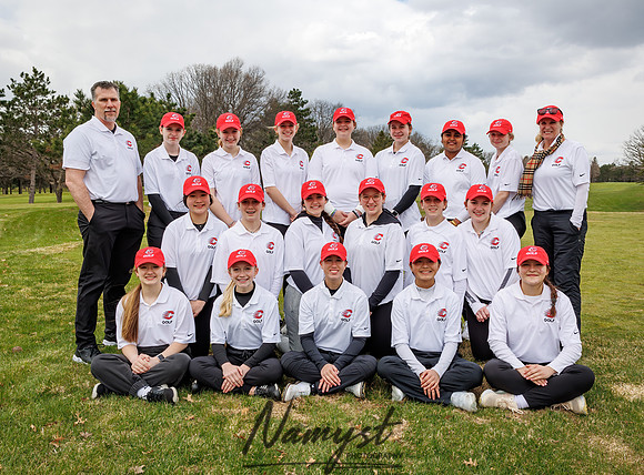 Centennial Girls Varsity Golf 1
