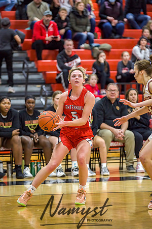 Centennial vs Maple Grove Girls Varsity Basketball 040
