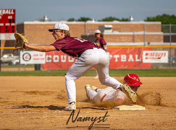 Centennial vs Forest Lake Varsity Baseball 57