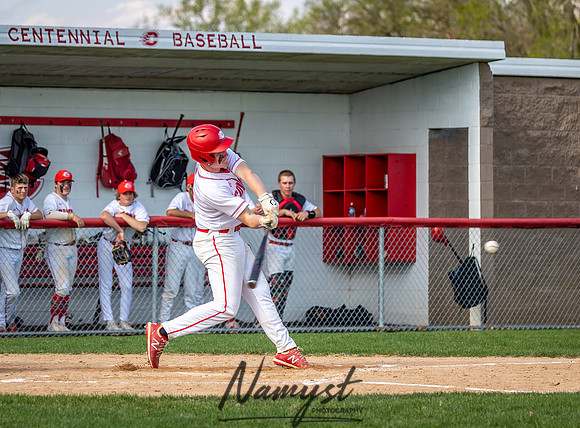 Centennial vs St. Thomas Academy JV Baseball 60