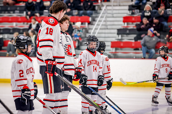 Centennial vs Hermantown Varsity Hockey 34