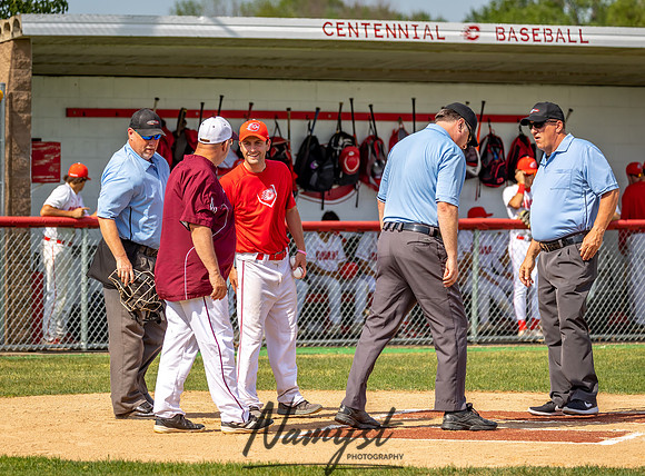 Centennial vs Forest Lake Varsity Baseball 26