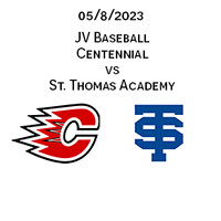 2023 05 08 Centennial vs. Thomas Academy JV