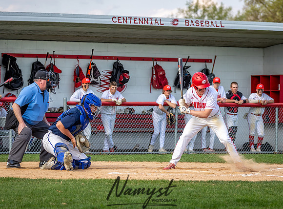 Centennial vs St. Thomas Academy JV Baseball 59