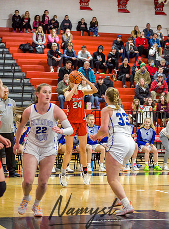 Centennial vs Cambridge-Isanti Girls Varsity Basketball 051