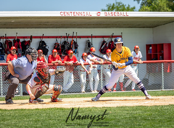 Centennial vs Mahtomedi Varsity Baseball 137