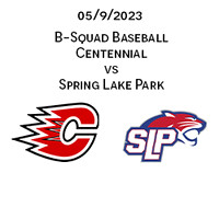 2023 05 09 Centennial vs Spring Lake Park B-Squad