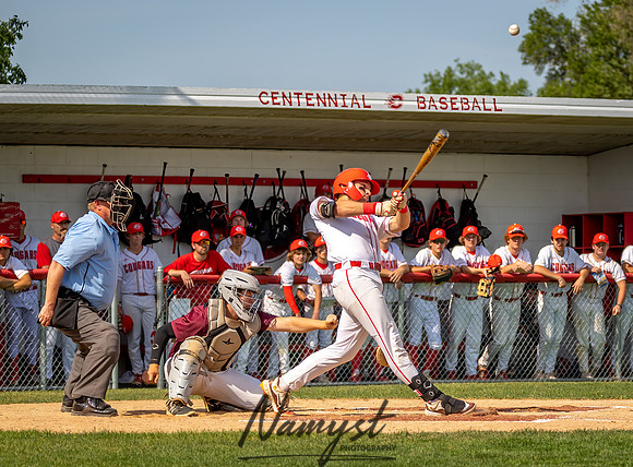 Centennial vs Forest Lake Varsity Baseball 66