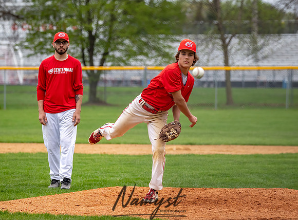 Centennial vs Champlin Park 9th Grade Baseball 97