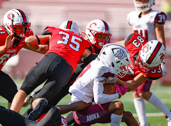 Centennial vs Anoka JV Football 739