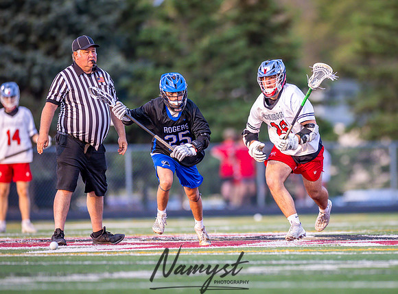 Centennial vs Rogers Varsity Lacrosse 68