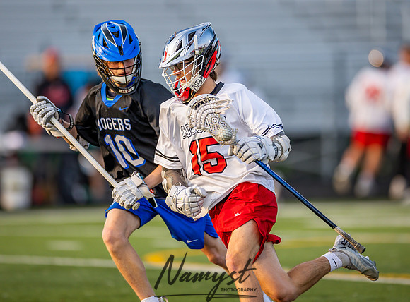 Centennial vs Rogers Varsity Lacrosse 34