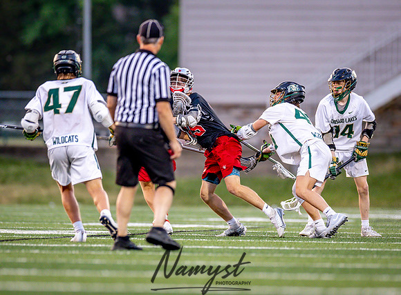 Centennial vs Chisago Lakes Varsity Lacrosse 64