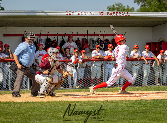 Centennial vs Forest Lake Varsity Baseball 48