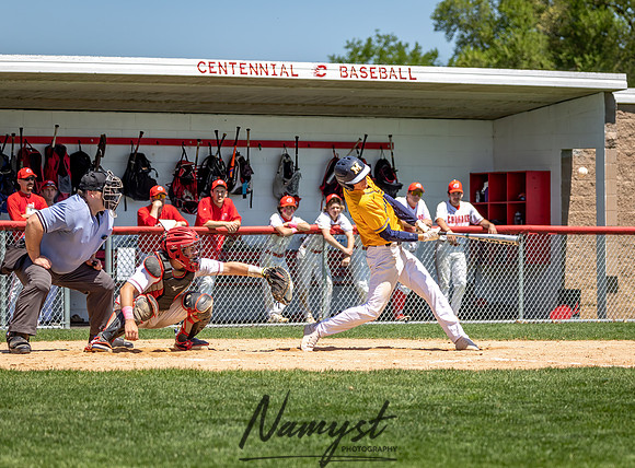Centennial vs Mahtomedi Varsity Baseball 209
