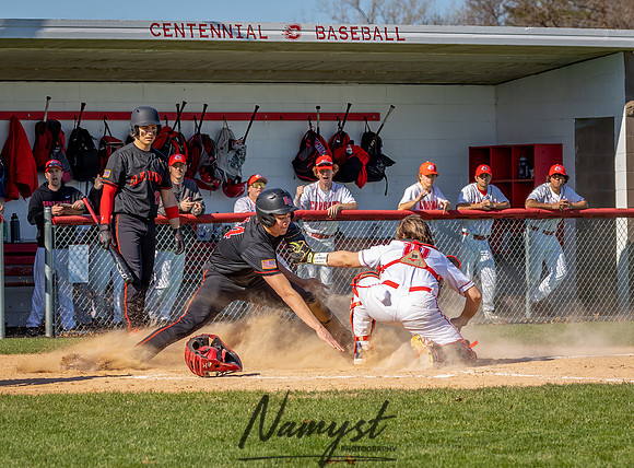 Centennial vs Elk River Varsity Baseball 115