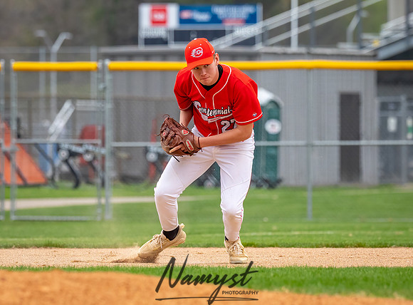 Centennial vs Spring Lake Park B Squad Baseball 60