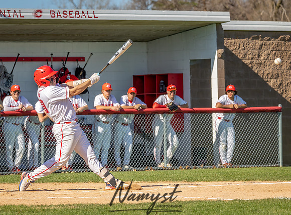 Centennial vs Elk River Varsity Baseball 91