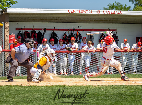 Centennial vs Mahtomedi Varsity Baseball 206