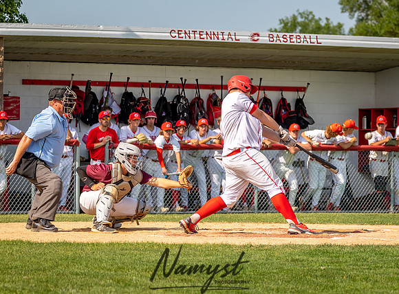 Centennial vs Forest Lake Varsity Baseball 94