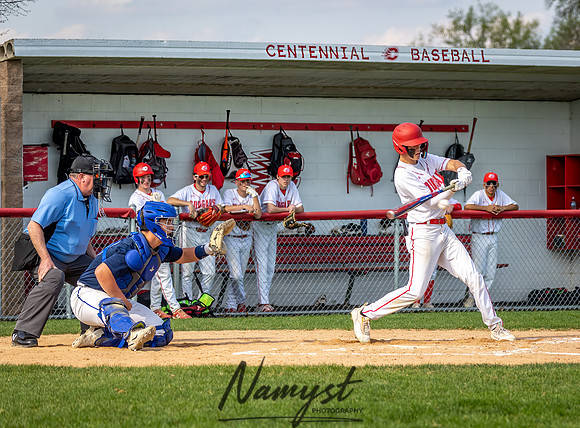 Centennial vs St. Thomas Academy JV Baseball 53